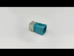 کانکتور چهار پورت مینی فکرا با زاویه راست چهار پورت آبی کد Z Code