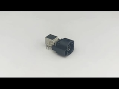 Automotive 4+2 Pin FAKRA HSD Connector Black Color For PCB Mount