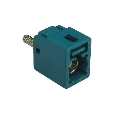 FAKRA Z Type Connector Type Coaxial WaterBlue Connector از نوع مستقیم و همکسان